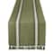 DII® 108" Dobby Striped Fringe Ribbed Table Runner